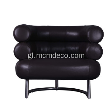 Réplica de sillón Bibendum en coiro de Eillen Grey